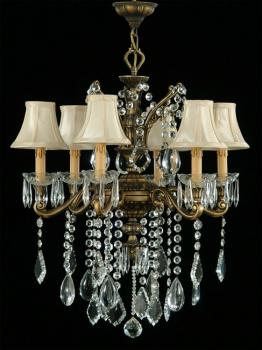 Crystal chandelier - Antique Bronze Chandelier