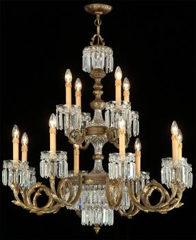 Crystal chandelier - Old Vintage Chandelier