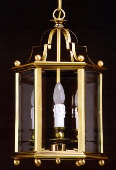  Lantern - Antique Brass Lantern