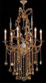Crystal chandelier - Old Paris Chandelier-color crystal