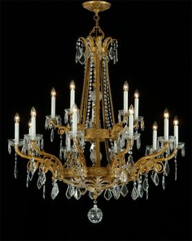 Crystal chandelier - Old Paris Chandelier-Full Leaded Crystal